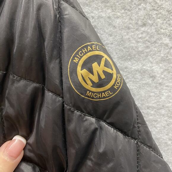 Michael Kors Jacket Womens XS Puffer Travel Quilted Ultra Light Down Coat - Picture 8 of 9